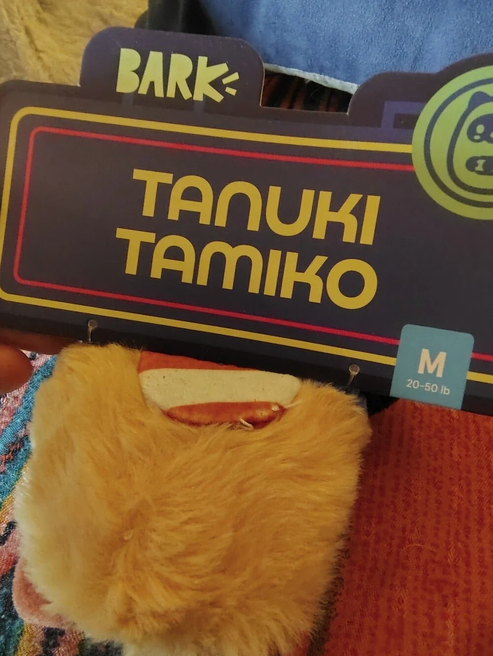 NWT BarkBox Halloween Dog Toy Lot of 3-Rickie Raccoon, Tanuki Tamiko&Barry Bones